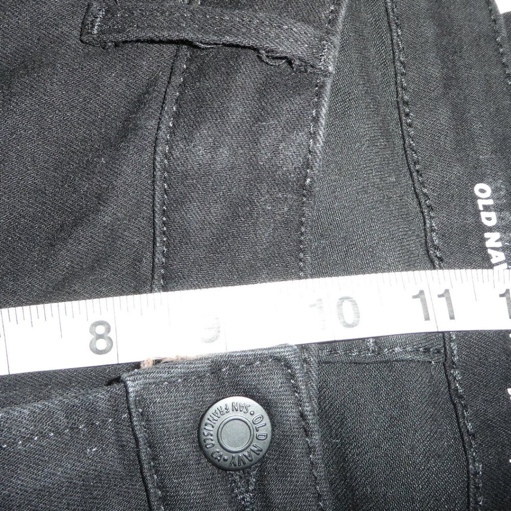 Old Navy Mid Rise Kicker Boot Cut - Black Jack - Picture 8 of 12